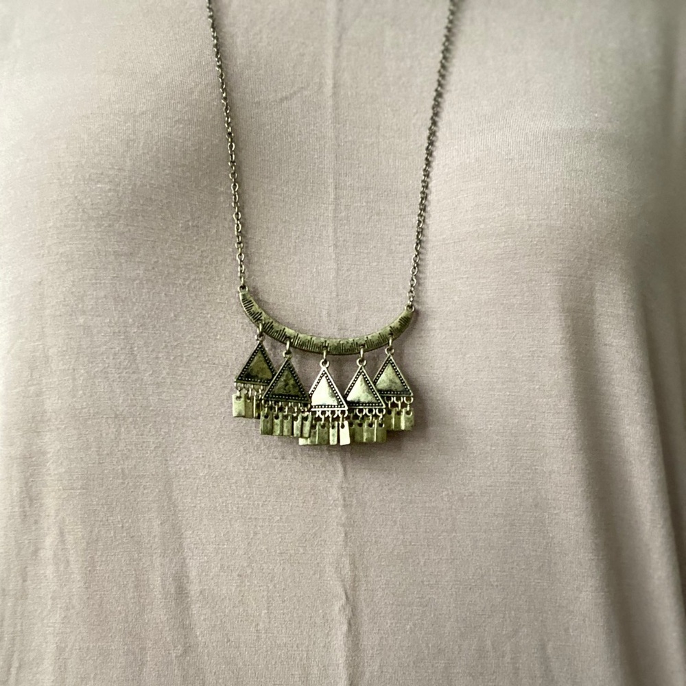 Gold Geometric Necklace